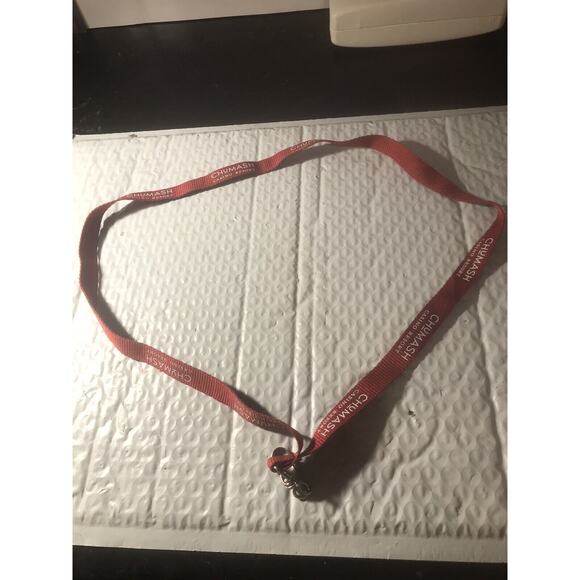 CHUMASH CASINO RESORT Lanyard Red - Picture 1 of 3